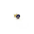 Earrings Peace Navy Blue 1 pc